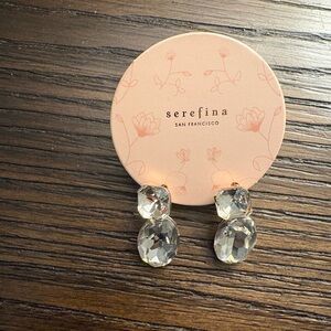 NEW Serefina Crystal Drop Earrings